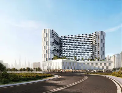 Modern 1BR | Binghatti Cullinan | Al Jaddaf Dubai | 702 Sq. Ft. | High ROI