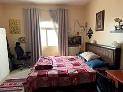 Fully furnished master bed room including electricity and water for couple or single lady