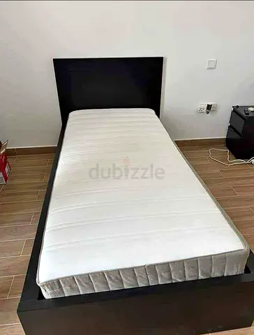 IKEA MALM Single Bed + Mattress