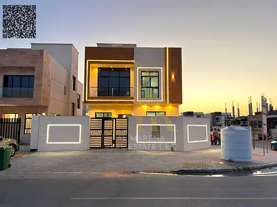 فيلا من المالك مباشر تشطيب شخصي ع شارع رئيسي قريب جميع الخدمات تملك حر لجميع الجنسيات في أرقي مناطق عجمان..
