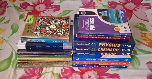 CBSE Class 11 Science Complete Textbook  Guide Set (PCMB)