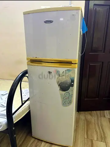 Used Super General Double Door Refrigerator - Compact, Works Fine