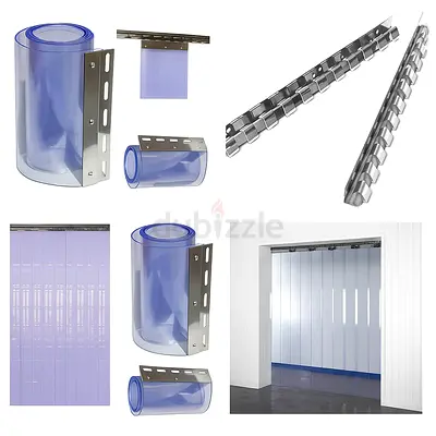 PVC curtains strips 20cm