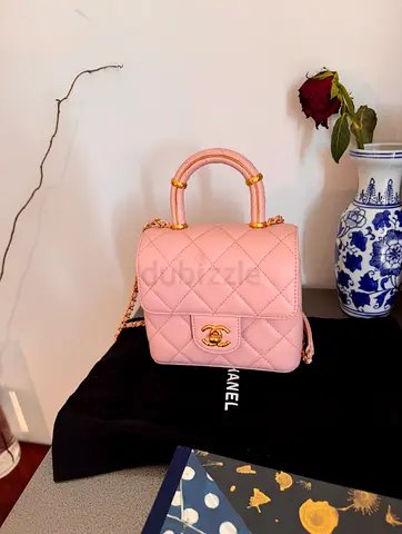 chanel handle bag microchipped brand new