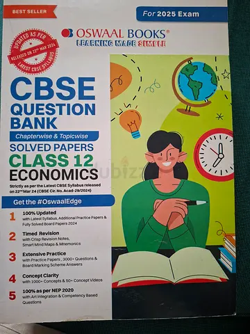 3 books set CBSE Question Bank Class 12 (Oswaal) - Solved Papers Chapters/Topcis Guide.