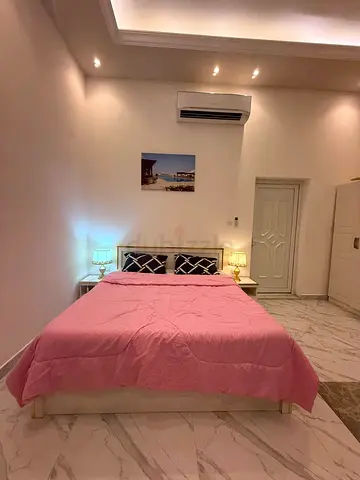 Furnished studio in falaj hazaa 2400 including water electricity wifi and maintenance parking