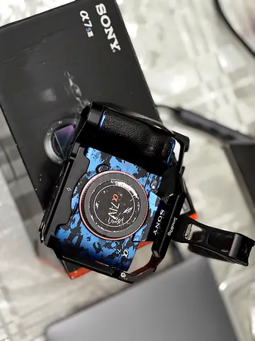 Sony A7siii blue skin