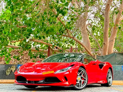 2023 Ferrari F8 Tributo | 710 HP | 14,560 AED per month