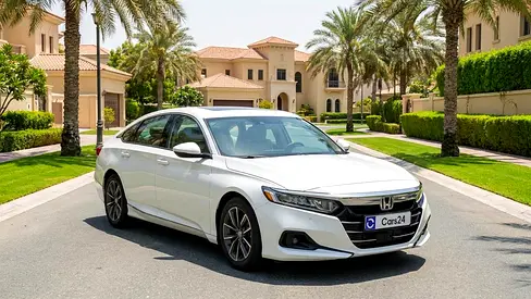 AED 1,050/m | 0 DP | Free 3 Months Warranty | Service History | 30 Day Return | HONDA ACCORD 2021