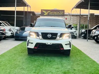 نيسان باترول نيسمو 2016 خليجي | أقوى فئة NISMO | فل أوبشن | V8 428HP | أبيض2016 Nissan Patrol NISMO