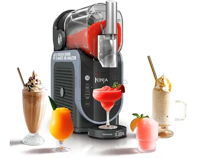 Ninja SLUSHi Professional Frozen Drink Maker with Rapid Chill 5 Preset FS301ME