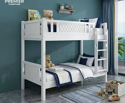 Brand new Solid wood kids bunker bed Available