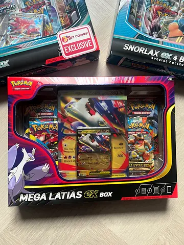 Mega Latias ex box pokemon