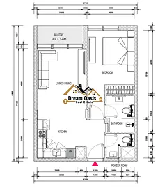 Best Opportunity For Investment 1 BR for Sale | Balcony | Al Mamsha Hamsa 2