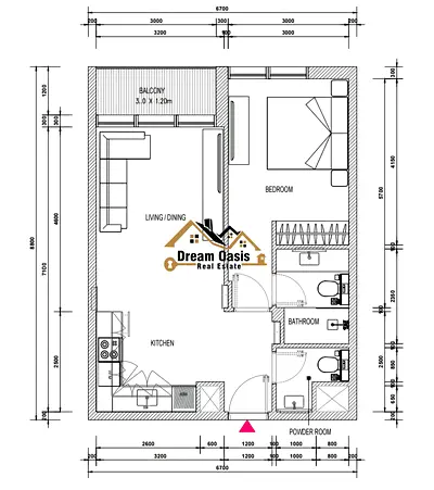 Best Opportunity For Investment 1 BR for Sale | Balcony | Al Mamsha Hamsa 2