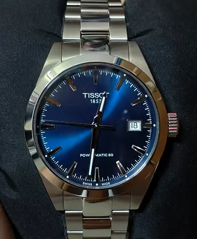 Brand New Tissot Gentleman 38mm Powermatic 80 w/rivoli warranty 2yrs