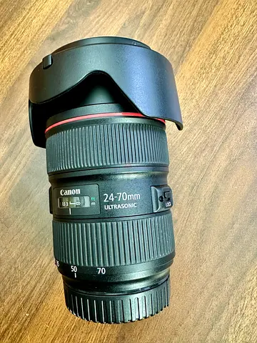 Canon EF 24-70mm Ultrasonic Professional L-Series Lens – Flawless Condition