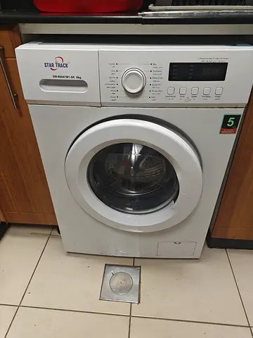 Star Track 6kg Front Load Washing Machine - White (Used, Good Condition)