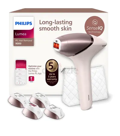 Philips Lumea IPL 9000 Series Hair Removal Device - Excellent Condition