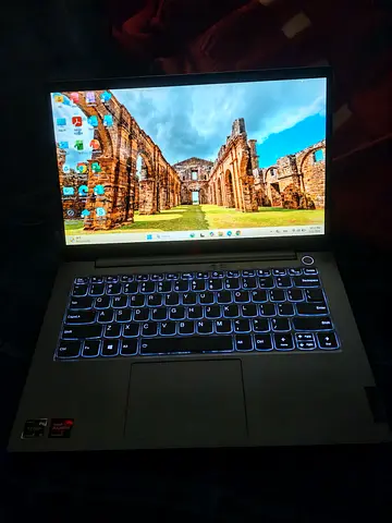 Lightly used 14-inch laptop with backlit keyboard - clean condition