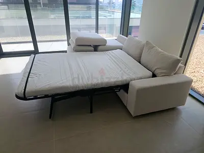 Ikea vimle L shape sofa bed with mattress