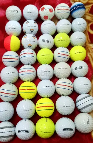 Used golf balls