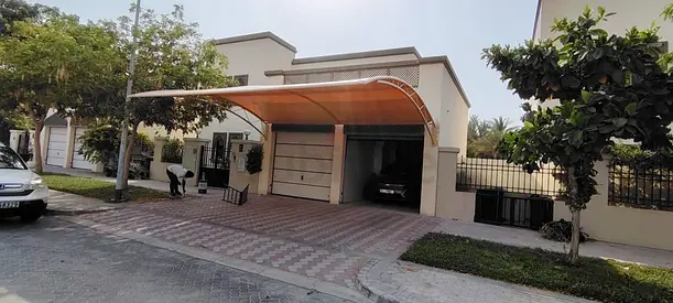 Security villa cars parking