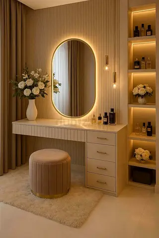 Luxury Makeup Vanity Table
