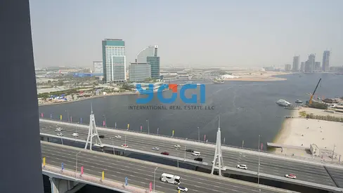 Luxury Furnished 1BR | Full Canal View | High Floor
