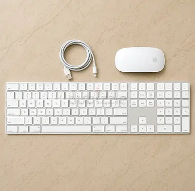 Original Apple Magic Keyboard with Numeric Keypad + USB-C Magic Mouse Excellent condition
