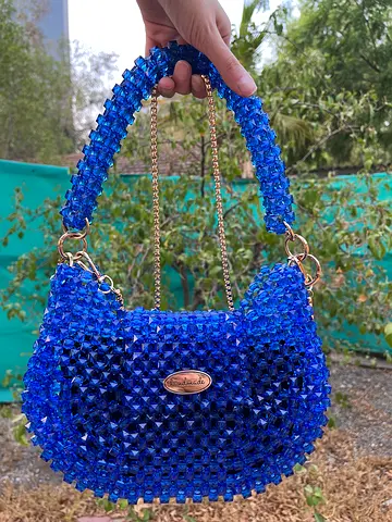 Luxurious handmade beaded bag