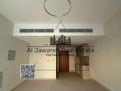 Studio apartment first user for rent in Al Zahia, Kintia Compound, Ajman