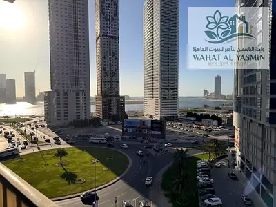 Furnished two-bedroom apartment with a living room for monthly rent in Al Taawun, Sharjah