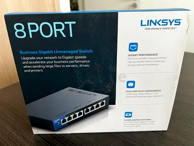 Linksys 8-Port Gigabit Unmanaged Switch (Business) - Boxed