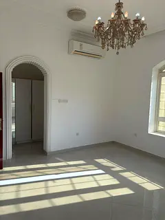 A big Size room on GF of the family villa attached washroom