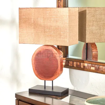 Natuur Wooden Table Lamp - 69 cm - home centre