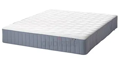 VÅGSTRANDA Pocket sprung mattress, firm/light blue (160x200 cm)