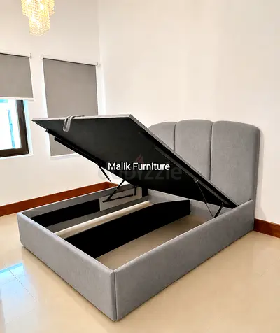 New Queen size bed Hydraulic storage bed queen bed customise bed double bed Hydraulic bed family bed