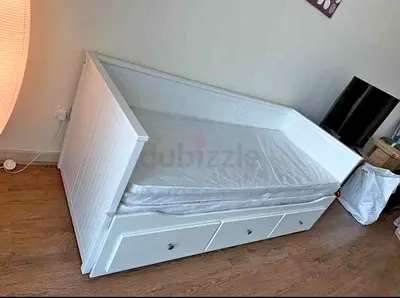 IKEA Hemnes Daybed with 2 Mattresses - Great Condition
