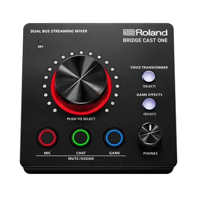 Roland Bridge Cast One Streaming Mixer - Compact Audio Interface
