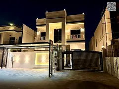 A luxurious villa with a modern design, private garden, and swimming pool with high-end finishes. Th