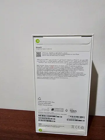 Apple iPhone 15, 128 GB, Black