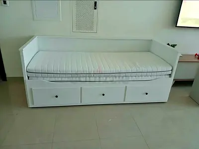 Ikea hemnes day bed with mattress 2