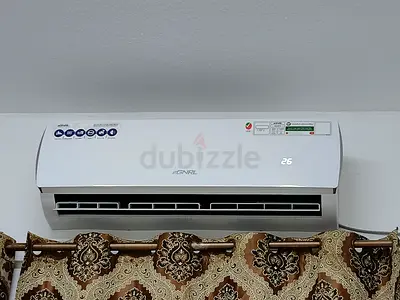 Wall-mounted split AC unit, 2-5 months good condition