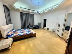 Furnished studio for rent in Villa Al quoz 2 ( Ghadeer Al Tair )