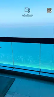 Luxurious 2BR Apartment | Full Sea View | High Floor | Corniche Tower