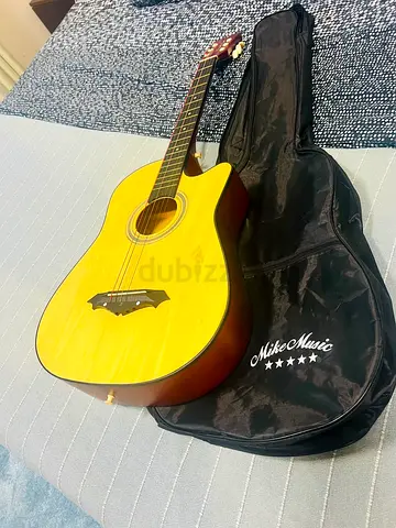 Mike Music Brand Guitar Acoustic – Like New | AED 500