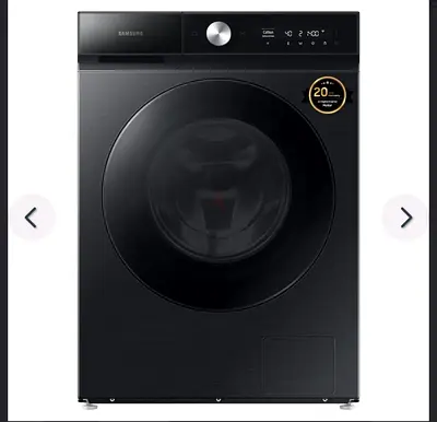 Samsung Front Load Washing Machine - Black, 11.5 kg (Like New)