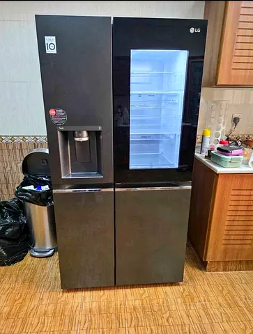 LG instaview side by side refrigerator neat and clean perfect working