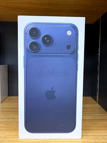 I phone 17 pro max blue 1 TBb brand new